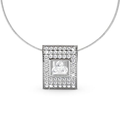 Lush Pendants - Silver and Crystal