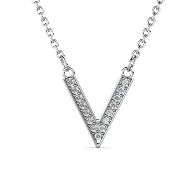 Victory Pendants - Silver and Crystal