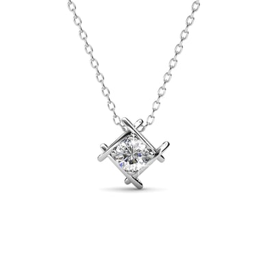 Roxy Pendants - Silver and Crystal