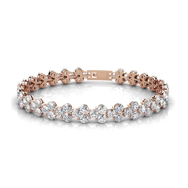 Princess Bracelets - Rose Gold and Crystal