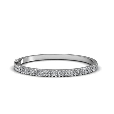 Glamour Bracelets - Silver and Crystal
