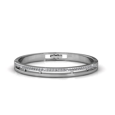 Elegant Bracelets - Silver and Crystal