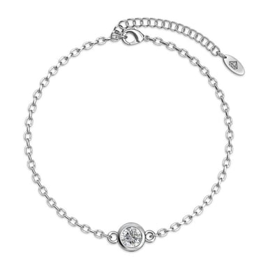 Birth Stone Bracelets - Silver and Crystal