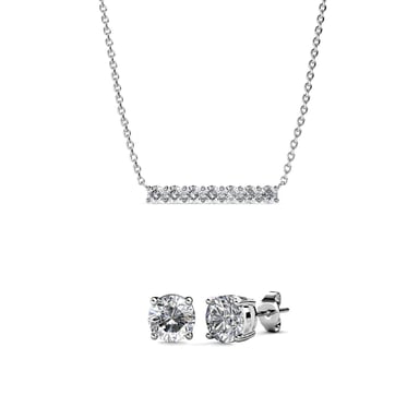 Mary Myriad Birthe Stone Sets - Silver and Crystal