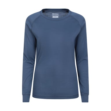Mountain Warehouse Womens/Ladies Talus Long-Sleeved Top (Dark Grey)