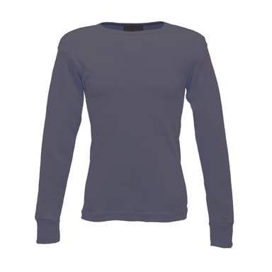 Regatta Thermal Underwear Long Sleeve Vest / Top (Denim Blue)