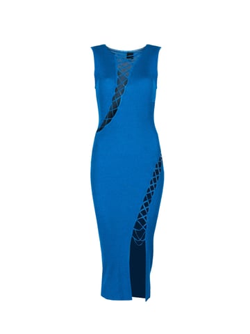 Pinko Dress Cerie Woman's Blue