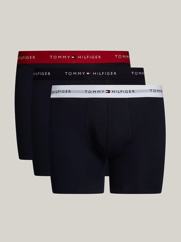 Tommy Hilfiger SIGNATURE KATOEN ESS Heren 3-Pack Boxer Shorts Multikleur