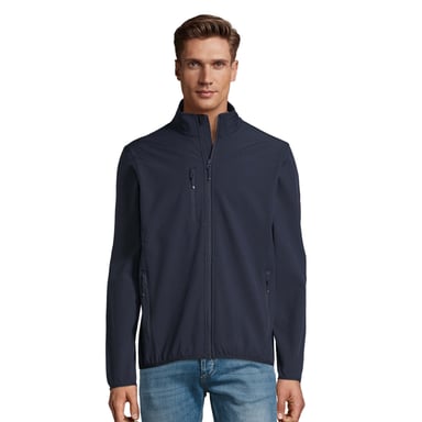 SOLS Mens Radian Soft Shell Jacket (Abyss Blue)