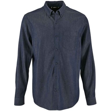 SOLS Mens Barry Denim Shirt (Brut Denim)