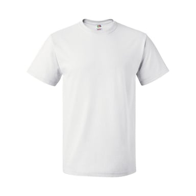 Fruit of the Loom Unisex Adult Heavy Cotton T-Shirt (White)
