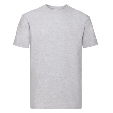 Fruit of the Loom Unisex Adult Super Premium T-Shirt (Heather Grey)