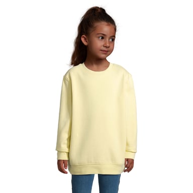 SOLS Childrens/Kids Columbia Sweatshirt (Light Yellow)