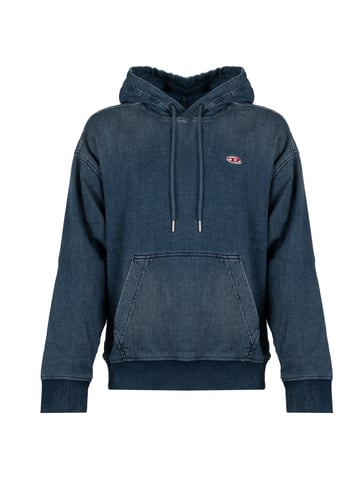 Diesel Sweatshirt De-Um-Rib-Ne Men's Blue