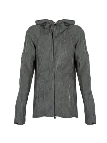 La Haine Inside Us Pullover Full Zip Men's Grey