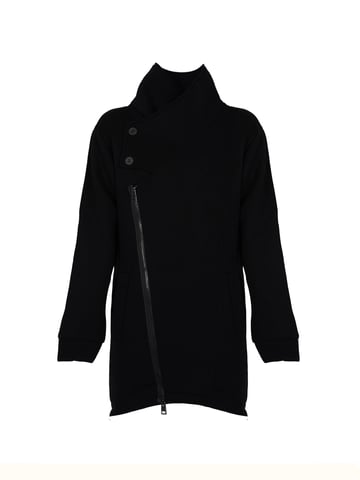 La Haine Inside Us Coat Unisex Woman's Black