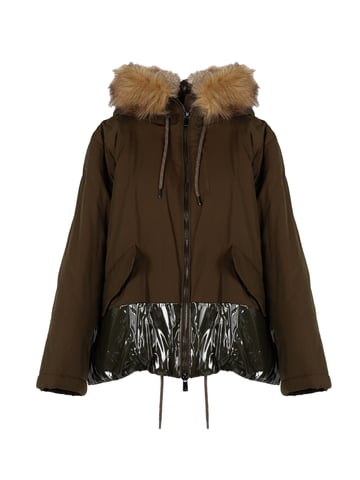 Pinko Jacket Circus Parka Woman's Green