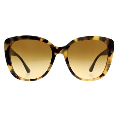 Emporio Armani Vlinder Dames Glimmend Geel Havana Lichtbruin Kleurverloop EA4214U