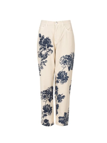 Pinko Trousers Maddie Woman's White