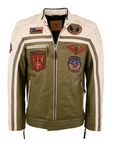 Top Gun leather jacket TGJ1005