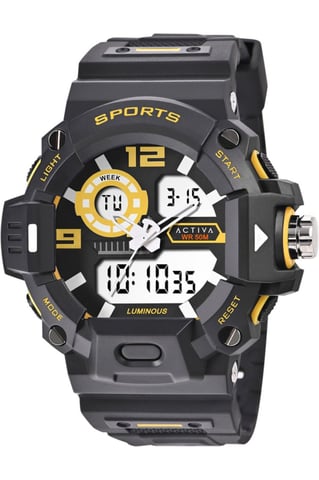 Activa X Invicta Digital ACW495-004 Men's Quartz Watch - 55mm