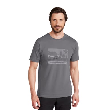 Mountain Warehouse Mens Ocean Drive T-Shirt (Dark Grey)