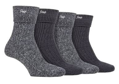 Ladies 4 Pack Super Soft Walking Boot Socks | Utomhusstrumpor för vandring