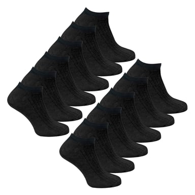 12 Pack Heren 100% Katoenen Trainingssokken
