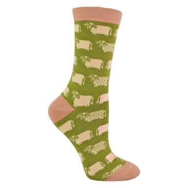 1 Verpakking Dames Novelty Dierenpatroon Bamboosokken