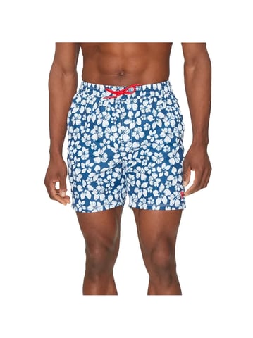 Guess men's swimsuit with floral pattern