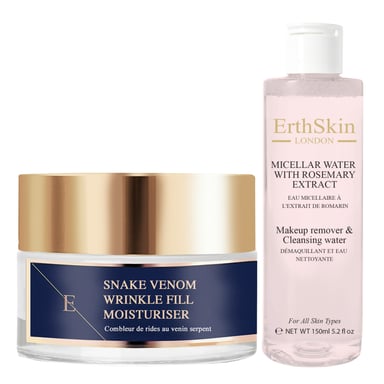 Micellair water met rozemarijnextract 150ml + Wrinkle Fill Snake Venom Moisturiser 50ml