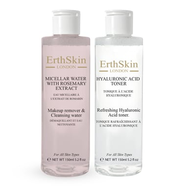 Refreshing Hyaluronic Acid Toner 150ml + Micellar Water with Rosemary Extract 150ml