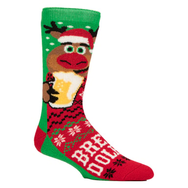 Mannen Thermo Lite Kerst Novelty Sokken voor de Winter