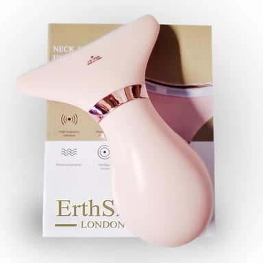 Neck & Jawline Definer LED anti-ageing system - ( Pink Colour )