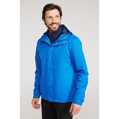 Mountain Warehouse Mens Torrent Waterproof Jacket (Cobalt)