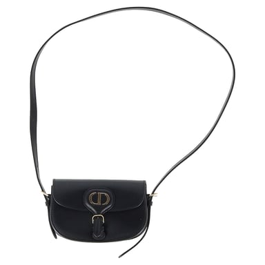 Dior Ny Dior Bobby Mini Väska i Svart Kalvskinn