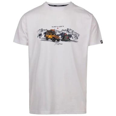 Trespass Heren Horton T-Shirt (Wit)