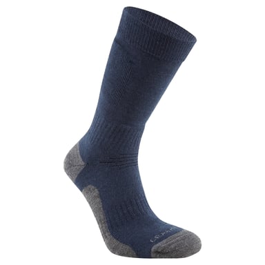Craghoppers Unisex Adult Trek Merino Wool Socks för vuxna (Blå marinblått)