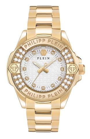 Philipp Plein Plein Majesty Dames Gouden Horloge PWOFA0725