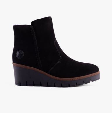 Rieker Y5065-00 Womens Boots Black