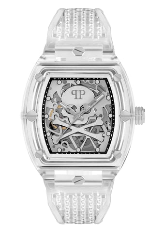 Philipp Plein The $keleton Crystal Heren Horloge Transparant PWPTA0524