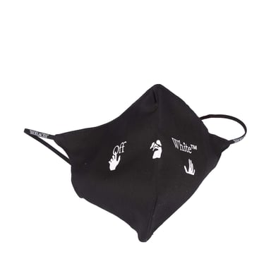 Accessories Off White Swimming Simple Mask in Black-White