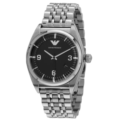 Emporio Armani Mens Watch  Quartz  silver
