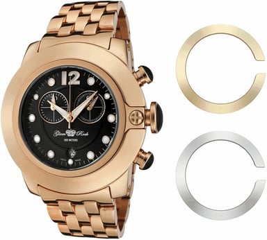 Glam Rock Ladies Watch Quartz pink