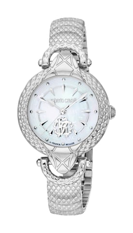 Zilveren RVS Horloge