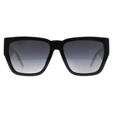 Marc Jacobs Vierkant Vrouwen Zwart Wit Donkergrijs Kleurverloop MARC 646/S