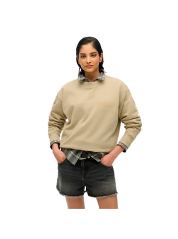 Superdry women's college loose sweatshirt