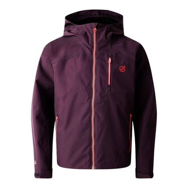 Dare 2B Childrens/Kids Switch Out Waterproof Jacket (Deep Plum)