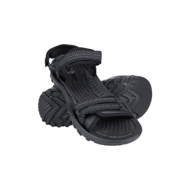 Mountain Warehouse Womens/Ladies Cyprus Chevron Sandals (Black)