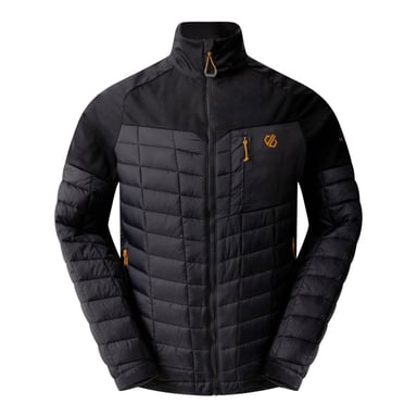 Dare 2B Mens Mountaineer II Quilted Hybrid Jacket (Black)
